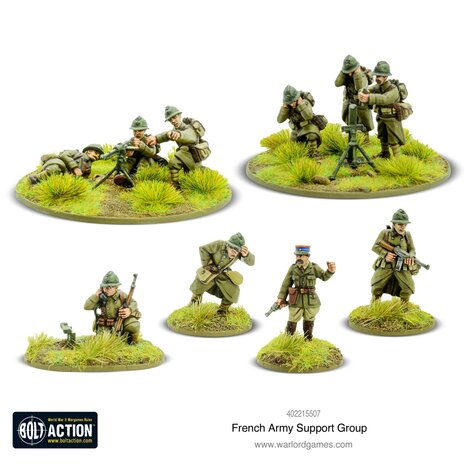 Bolt Action French Army Support Group