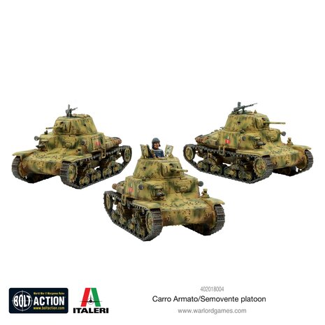 Bolt Action Carro Armato & Semovente Platoon