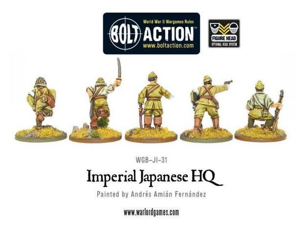 Warlord Games Bolt Action Imperial Japanese Army HQ