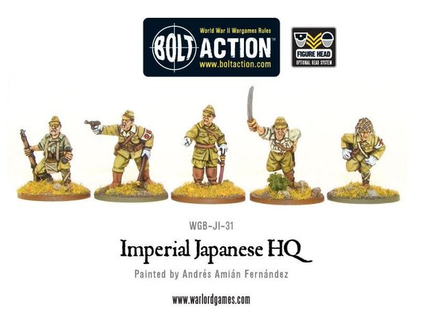 Warlord Games Bolt Action Imperial Japanese Army HQ