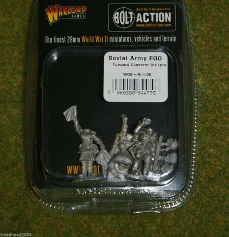 Warlord Games Bolt Action Soviet Army Forward Observer Officers