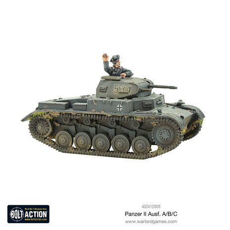Bolt Action PANZER II Ausf. A/B/C