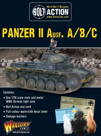 Bolt Action PANZER II Ausf. A/B/C
