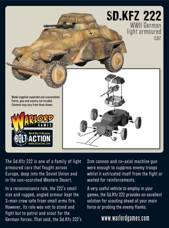 Bolt Action D+SD.KFZ 222