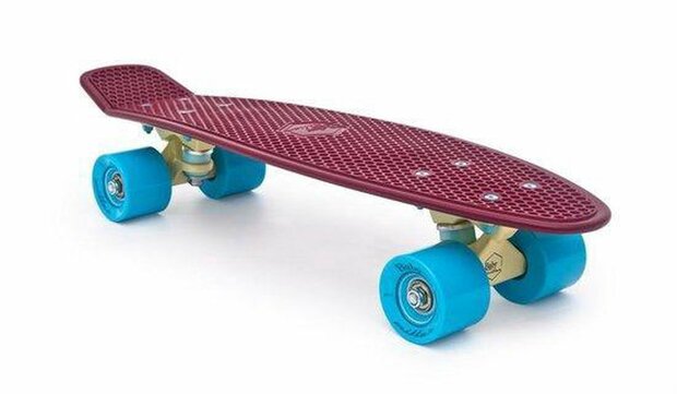 Skateboard Baby Miller - Old is Cool Series – WINE RED 