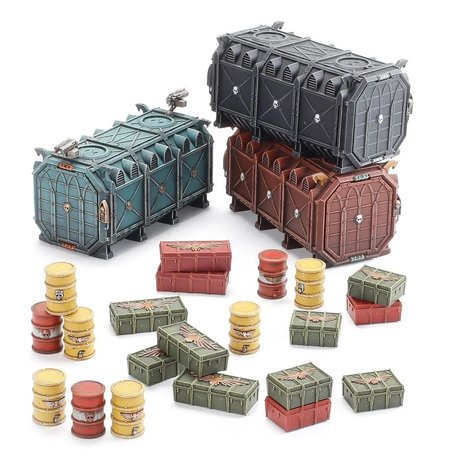 Warhammer 40,000 Battlezone: Manufactorum – Munitorum Armoured Containers