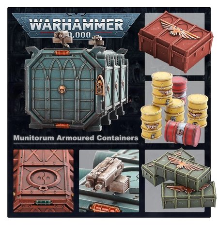 Warhammer 40,000 Battlezone: Manufactorum – Munitorum Armoured Containers