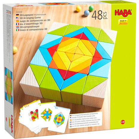 HABA 3D-compositiespel Blokkenmozaïek