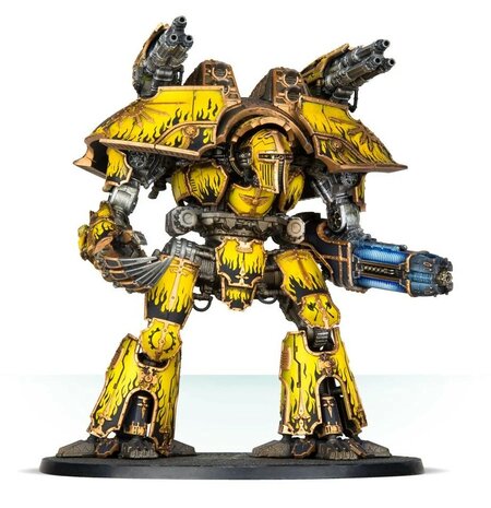 Adeptus Titanicus Warlord Battle Titan With Plasma Annihilator and Power Claw