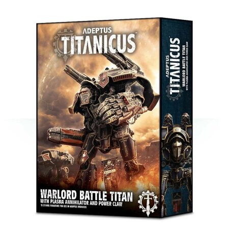 Adeptus Titanicus Warlord Battle Titan With Plasma Annihilator and Power Claw