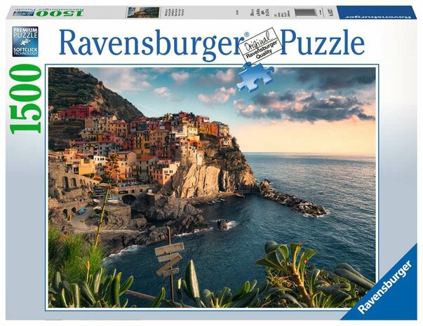 Ravensburger Puzzel Uitzicht op Cinque Terre