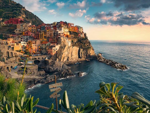 Ravensburger Puzzel Uitzicht op Cinque Terre