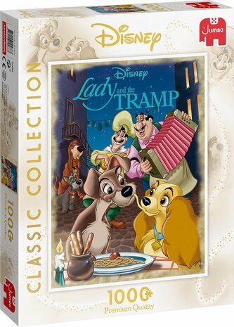 Jumbo Puzzel Disney Classic Collection - Lady & The Tramp
