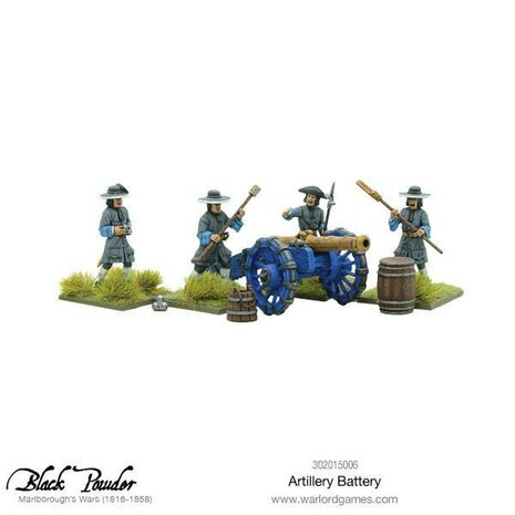 Warlord Games Marlborough's Wars: Artillery battery