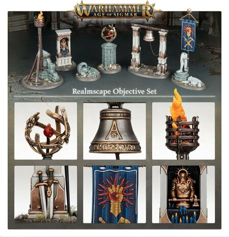Warhammer Age of Sigmar Realmscape Objective Set