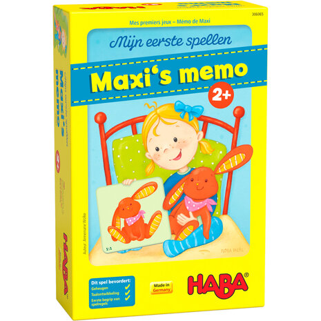 HABA Mijn eerste spellen – Maxi's memo