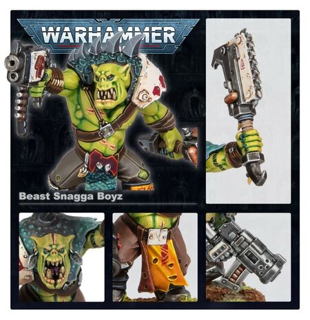 Warhammer 40,000 Orks Beast Snagga Boyz