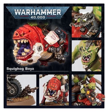 Warhammer 40,000 Orks Squighog Boyz