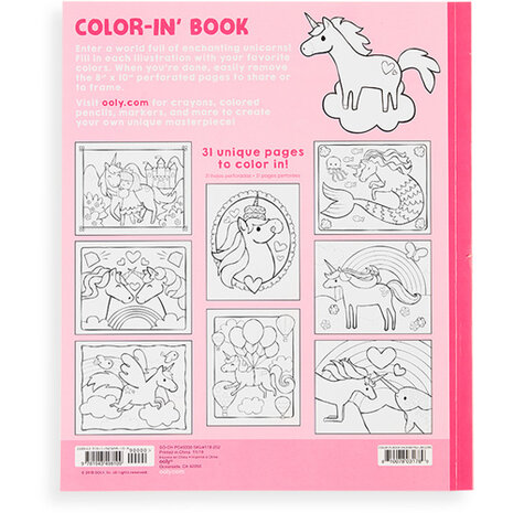 Ooly – Kleurboek ‘Enchanting Unicorns'