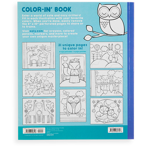 Ooly – Kleurboek ‘Little Cosy Critters’