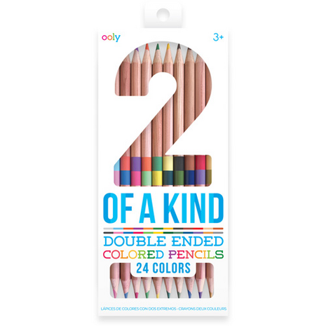 Ooly – Dubbelzijdige kleurpotloden ‘2 Of A Kind