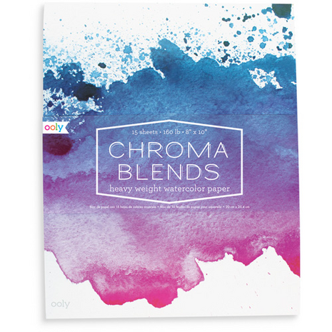 Ooly – Chroma Blends Watercolor Paper Pad