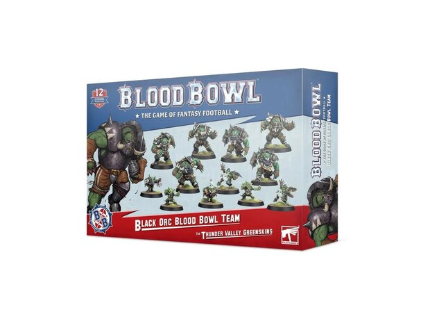 Warhammer Black Orc Blood Bowl Team: The Thunder Valley Greenskins