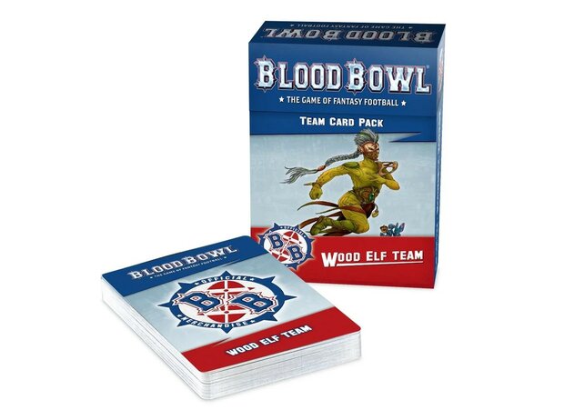 Warhammer Blood Bowl Wood Elf Team Card Pack