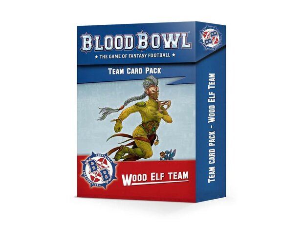 Warhammer Blood Bowl Wood Elf Team Card Pack