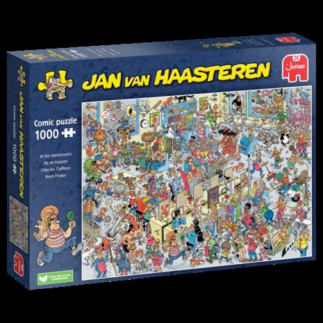 Jan van Haasteren - Bij de kapper