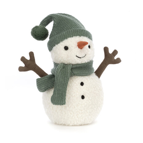 Jellycat Maddy Snowman (green)