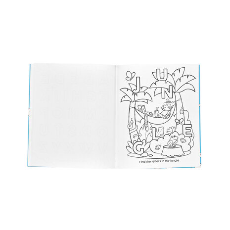 Ooly – Toddler Color-In’ Book – ABC Amazing Animals