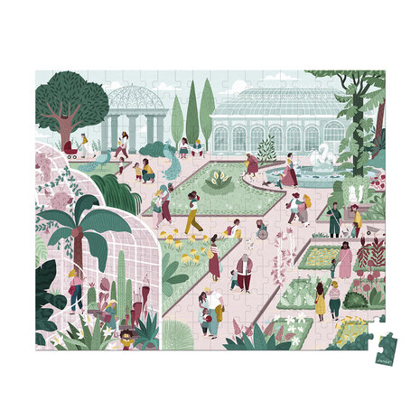 Janod Puzzel – De botanische tuin