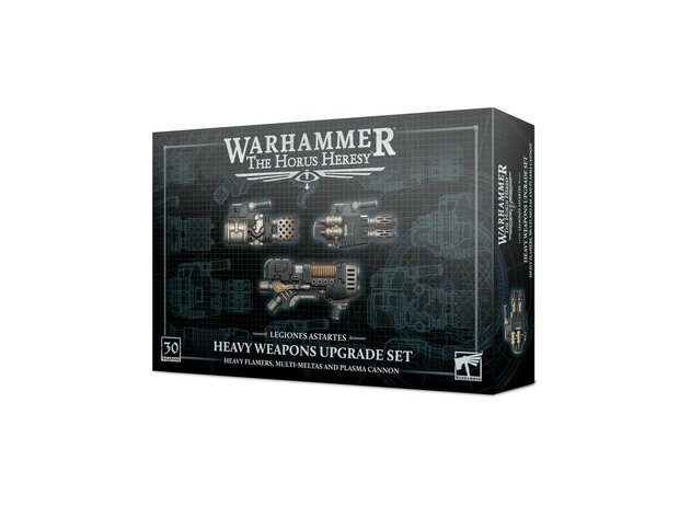 Warhammer The Horus Heresy Heavy Weapons Upgrade Set – Heavy Flamers, Multi-meltas, and Plasma Cannons