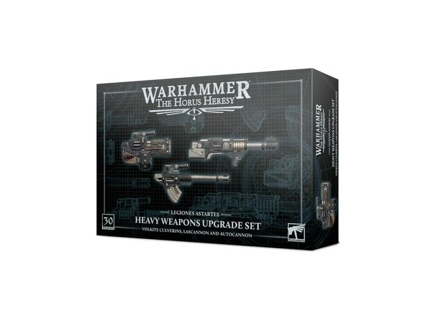 Warhammer The Horus Heresy Heavy Weapons Upgrade Set – Volkite Culverins, Lascannons, and Autocannons
