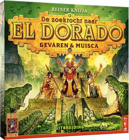 De Zoektocht naar El Dorado: Gevaren & Muisca Uitbreiding 999 games