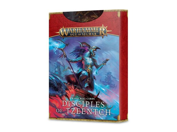Warhammer Age of Sigmar Warscroll Cards: Disciples of Tzeentch