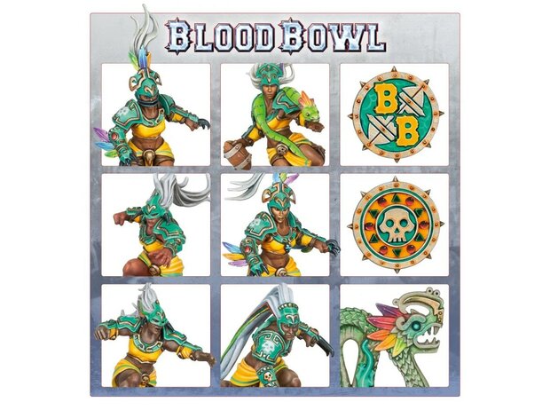 Warhammer Amazon Blood Bowl Team: Kara Temple Harpies