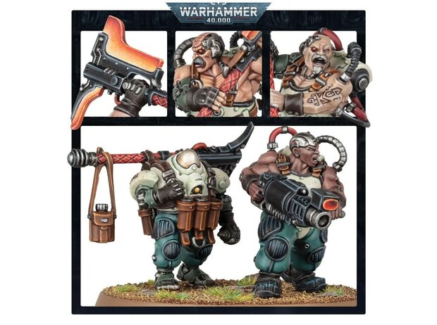 Warhammer 40,000 Cthonian Beserks