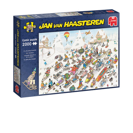 Puzzel Jan van Haasteren - Van Onderen! 2000 stukjes
