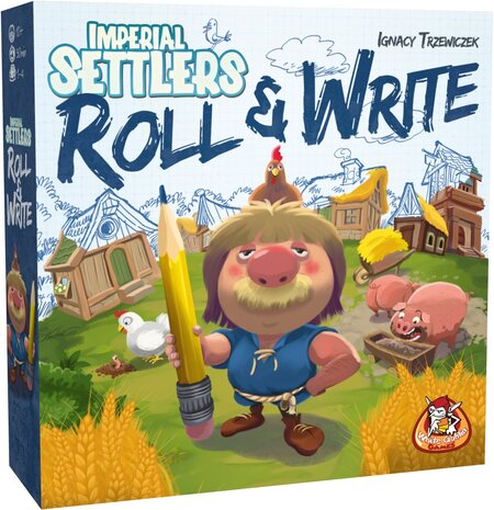 White Goblin Games Imperial Settlers: Roll & Write