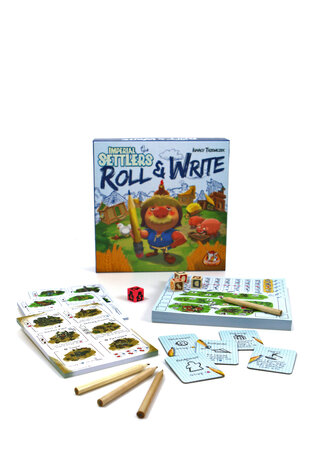 White Goblin Games Imperial Settlers: Roll & Write