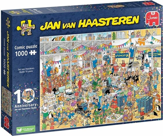 Puzzel Jan van Haasteren - 10th Anniversary (1000)