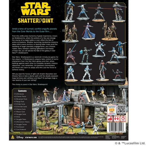 Star Wars SHATTERPOINT CORE SET