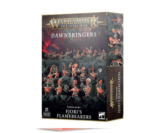 Warhammer Age of Sigmar Dawnbringers: Fyreslayers – Fjori's Flamebearers