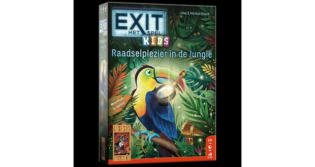 EXIT - Kids Raadselplezier in de Jungle - Breinbreker