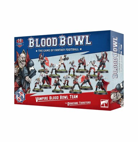 Warhammer Blood Bowl Vampire Blood Bowl Team: The Drakfang Thirsters