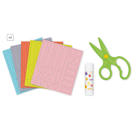 Janod Atelier – 4 Jaar – Knippen en Plakken