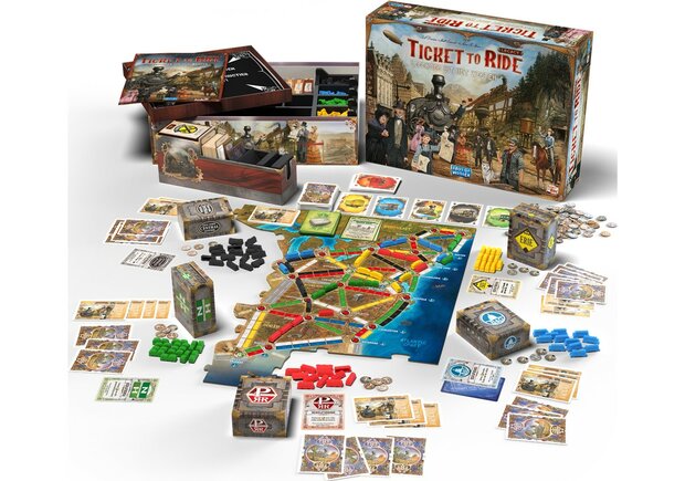Ticket to Ride Legacy Legendes uit het Westen