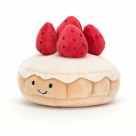 Jellycat Pretty Patisserie Tarte Aux Fraises 